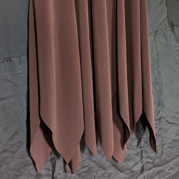 Brown sleeveless dress with sequins size 12 - Picture 5 of 6